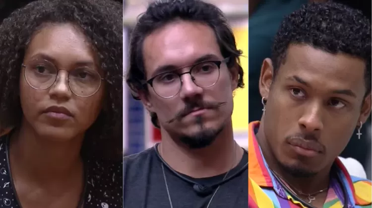 Brunna, Gustavo e Paulo André estão no quinto paredão do 'BBB 22'