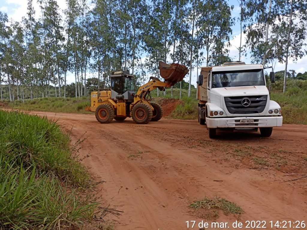 Secretaria de Infraestrutura mantém ritmo acelerado na conservação de estradas em Amambai