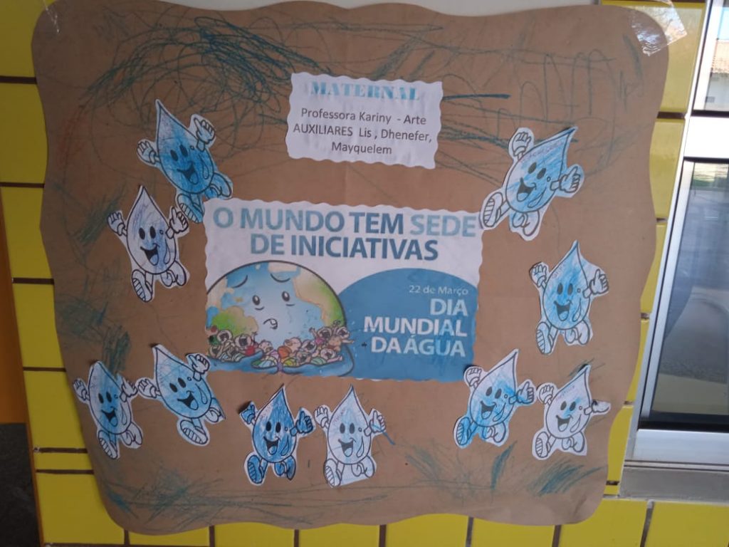 PMA e Secretaria de Educação de Caracol ofereceram ação alusiva ao Dia da Água nas escolas municipais