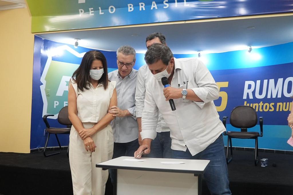 <strong>Cida Farias e Valter Brito deixam o União Brasil e filiam-se ao PSDB</strong>