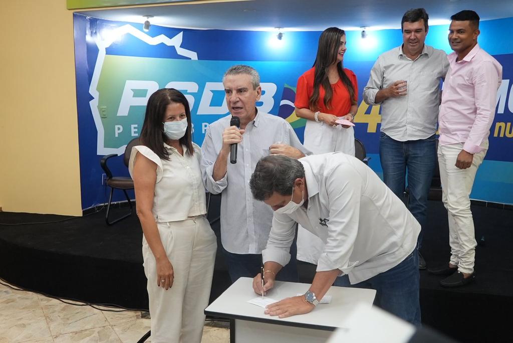 <strong>Cida Farias e Valter Brito deixam o União Brasil e filiam-se ao PSDB</strong>