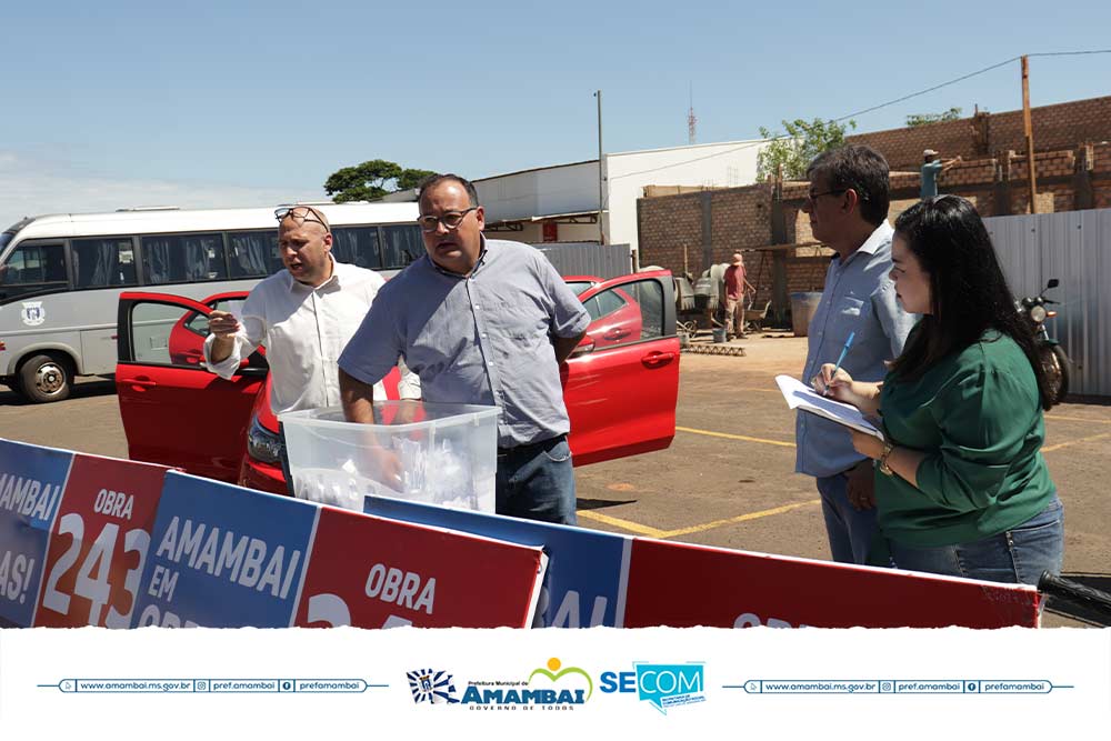 Rui Cordeiro é o ganhador do carro 0km sorteado pela Prefeitura de Amambai na campanha do IPTU 2021