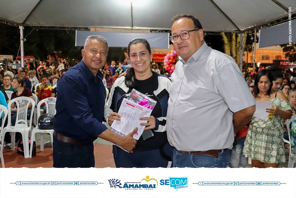 Repleto de prêmios e diversão, 3º Bingo de Dia das Mães marcou o domingo em Amambai