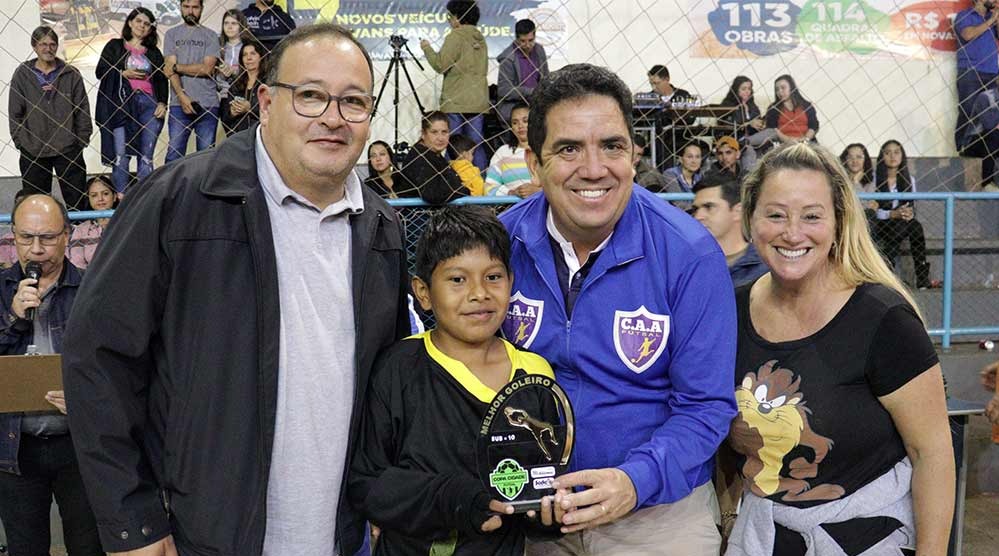 Com jogos eletrizantes, Prefeitura de Amambai realizou nesta terça, finais da Copa Cidade de Futsal