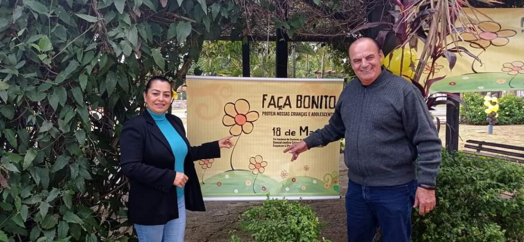 Equipes da Assistência Social de Caracol realizam ação da campanha Faça Bonito