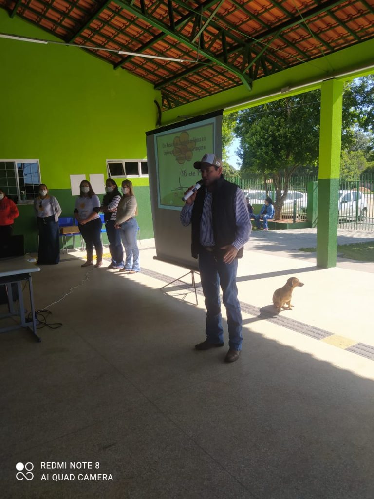 Escola Municipal Inácio Silvestre Monteiro de Caracol recebeu ação da Assistência Social da campanha Faça Bonito