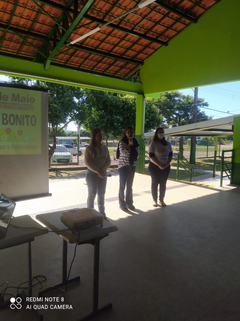 Escola Municipal Inácio Silvestre Monteiro de Caracol recebeu ação da Assistência Social da campanha Faça Bonito