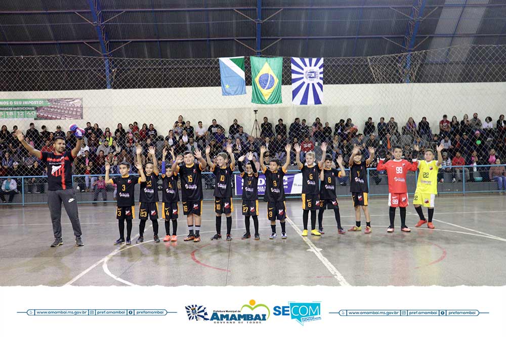 Com jogos eletrizantes, Prefeitura de Amambai realizou nesta terça, finais da Copa Cidade de Futsal