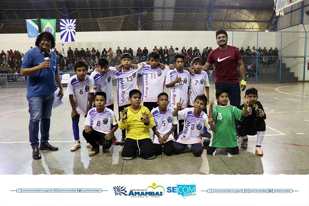 Com jogos eletrizantes, Prefeitura de Amambai realizou nesta terça, finais da Copa Cidade de Futsal