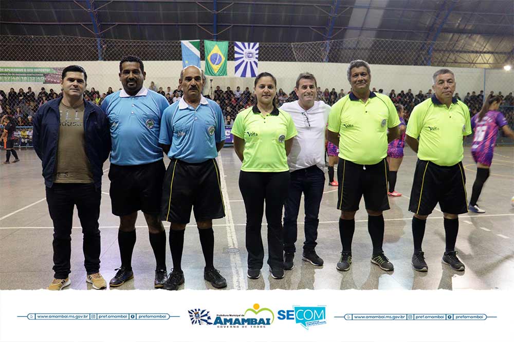 Com jogos eletrizantes, Prefeitura de Amambai realizou nesta terça, finais da Copa Cidade de Futsal