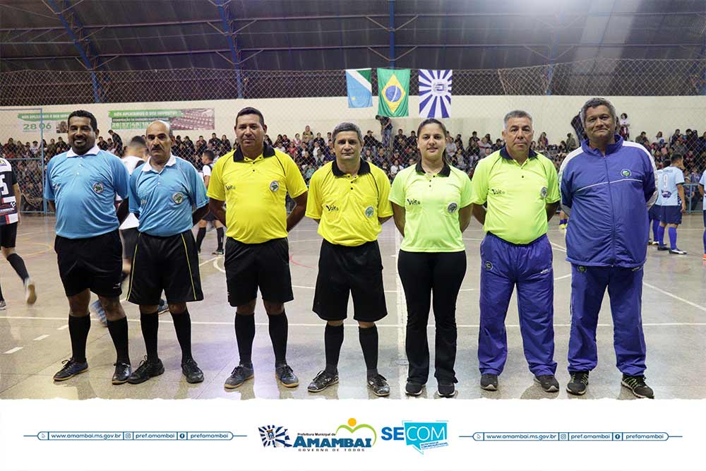 Com jogos eletrizantes, Prefeitura de Amambai realizou nesta terça, finais da Copa Cidade de Futsal