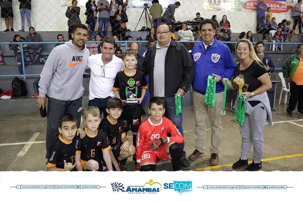 Com jogos eletrizantes, Prefeitura de Amambai realizou nesta terça, finais da Copa Cidade de Futsal