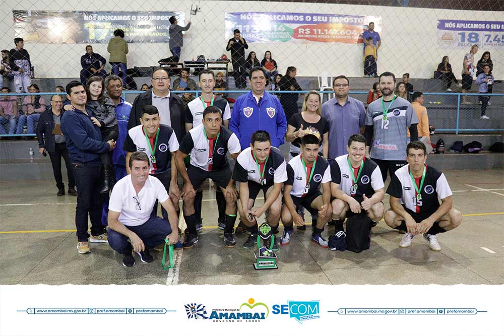 Com jogos eletrizantes, Prefeitura de Amambai realizou nesta terça, finais da Copa Cidade de Futsal