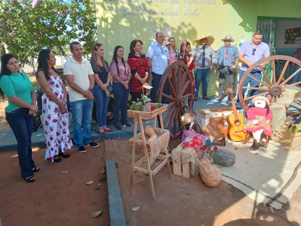 Prefeitura de Caracol realizou arraiá do Serviço de Convivência e Fortalecimento e Vínculo na sexta-feira