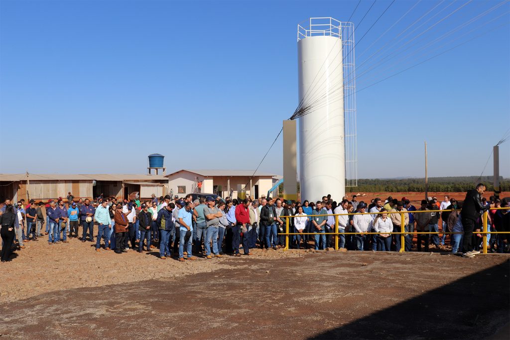 Vereador Brito destaca força do agronegócio durante inauguração do armazém de Christiano Bortolotto em Amambai