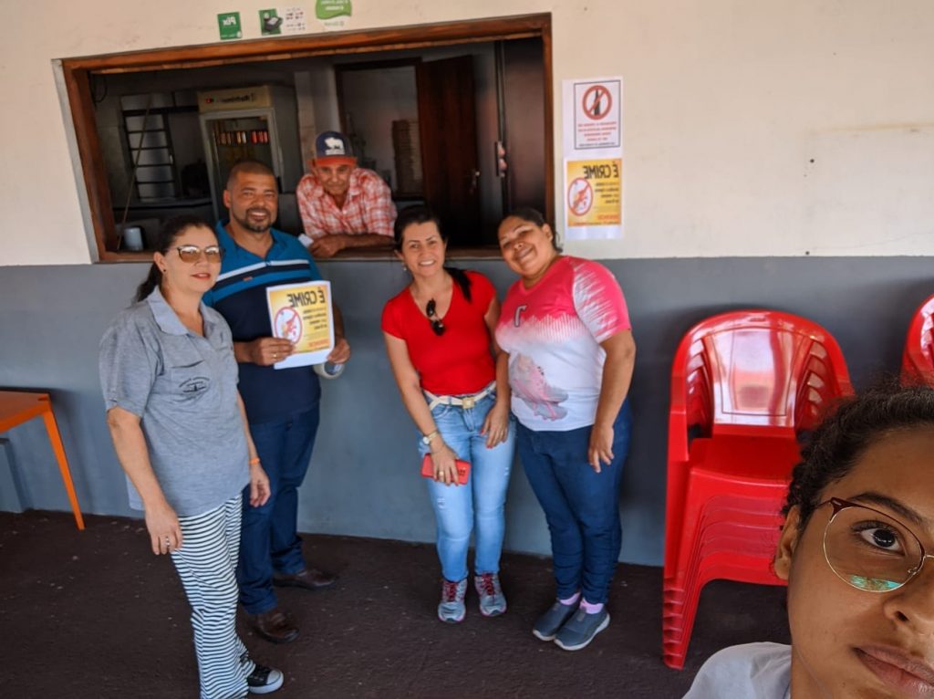 Prefeitura de Caracol e forças de segurança do município realizam campanha para coibir venda de bebidas alcóolicas a menores de idade