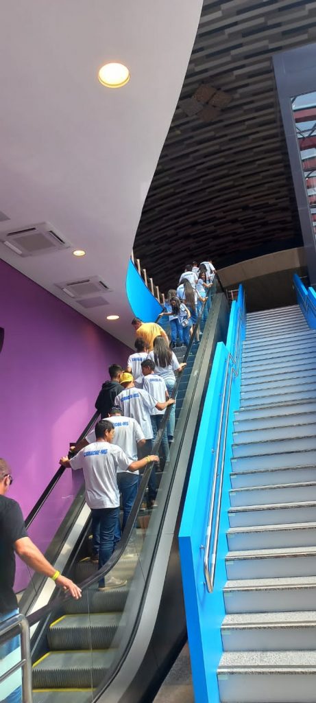 Alunos de Caracol participam de excursão até o Museu Dom Bosco e Bio Park do Pantanal na capital