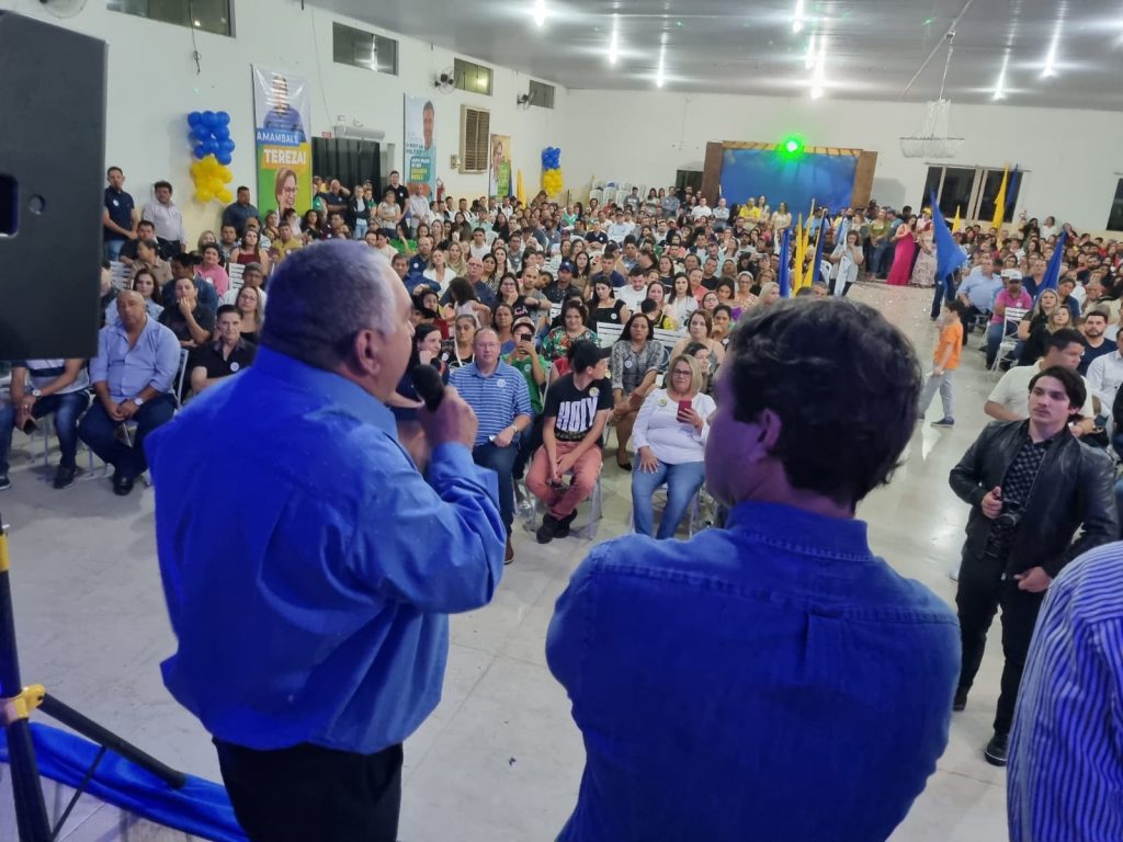 Vereador Valter Brito prestigia lançamento da campanha de Paulo Corrêa em Amambai