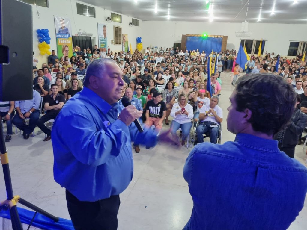 Vereador Valter Brito prestigia lançamento da campanha de Paulo Corrêa em Amambai