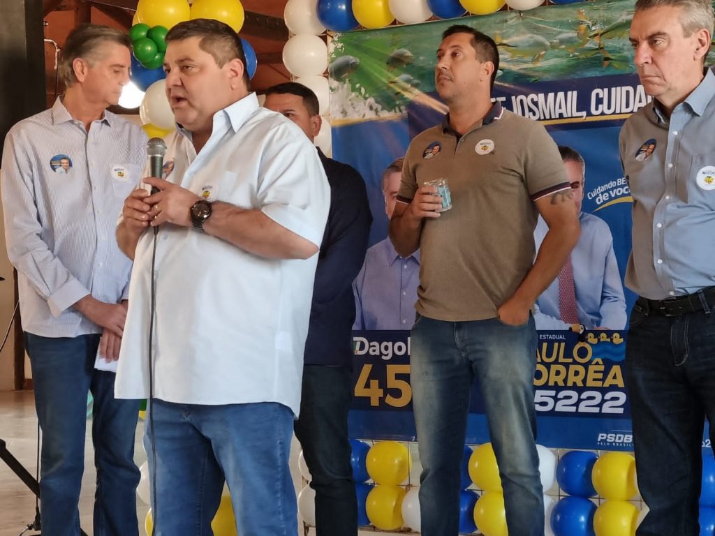 Em Bonito, prefeito Josmail comemora aniversário e coloca campanha na rua