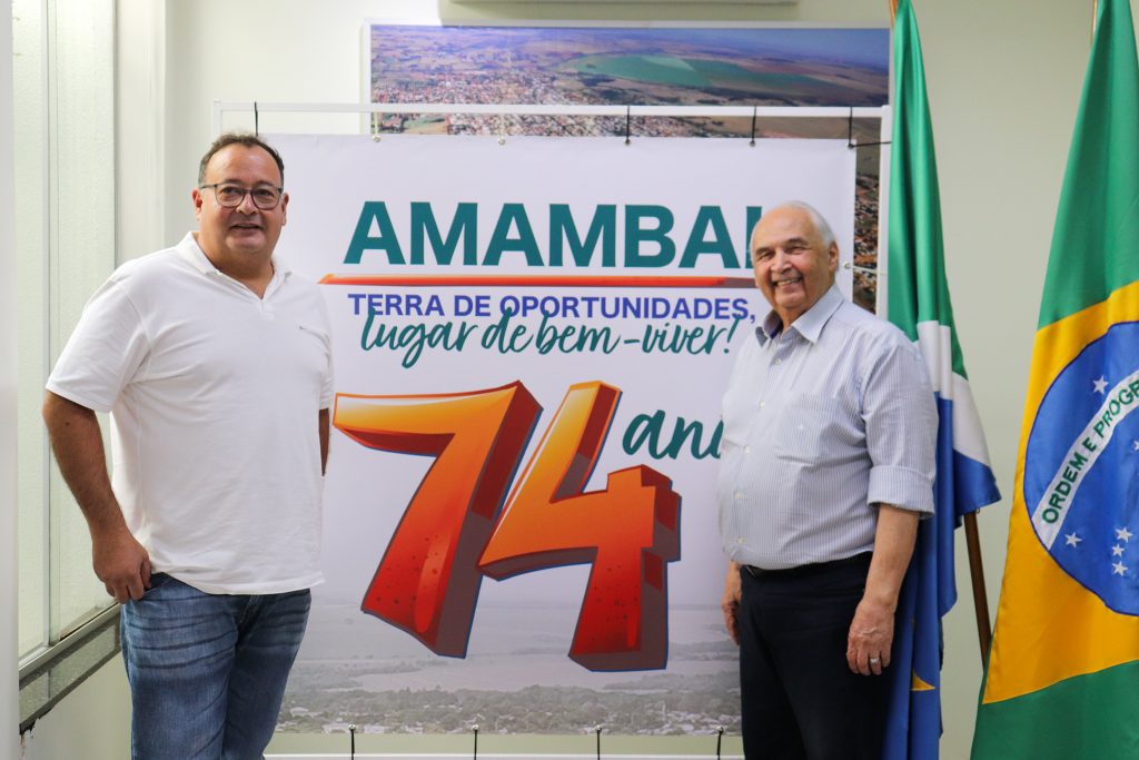 Dr. Bandeira recebe candidato a reeleição como deputado estadual Londres Machado