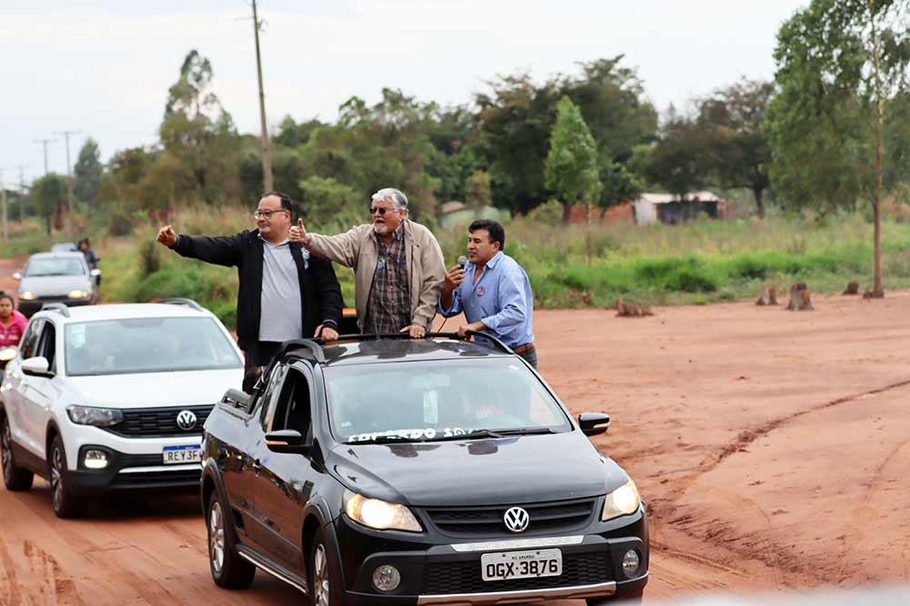 Zeca do PT se reúne com lideranças e apoiadores no município de Amambai e levanta multidão para a campanha Vira Voto