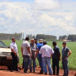 Valter Brito acompanha Dr. Bandeira e Chico Piroli em visita técnica aos serviços na estrada Nova Esperança