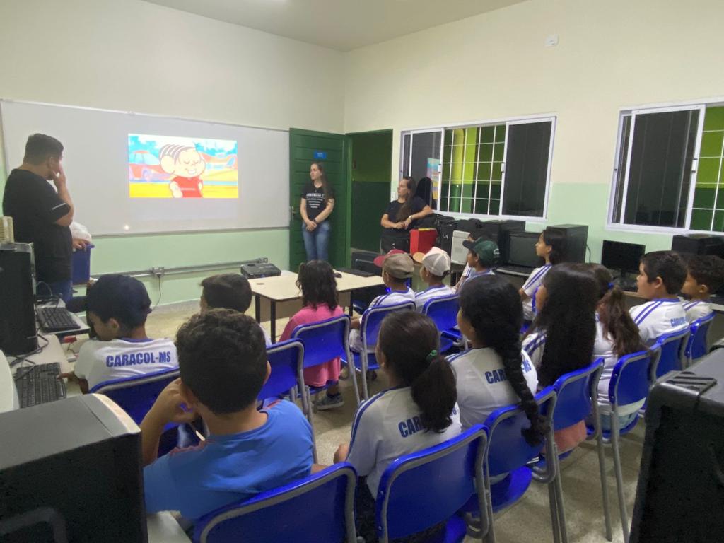 Cooperativa Sicredi realiza ação de Educação Financeira para alunos do 1º ao 5º ano em Caracol