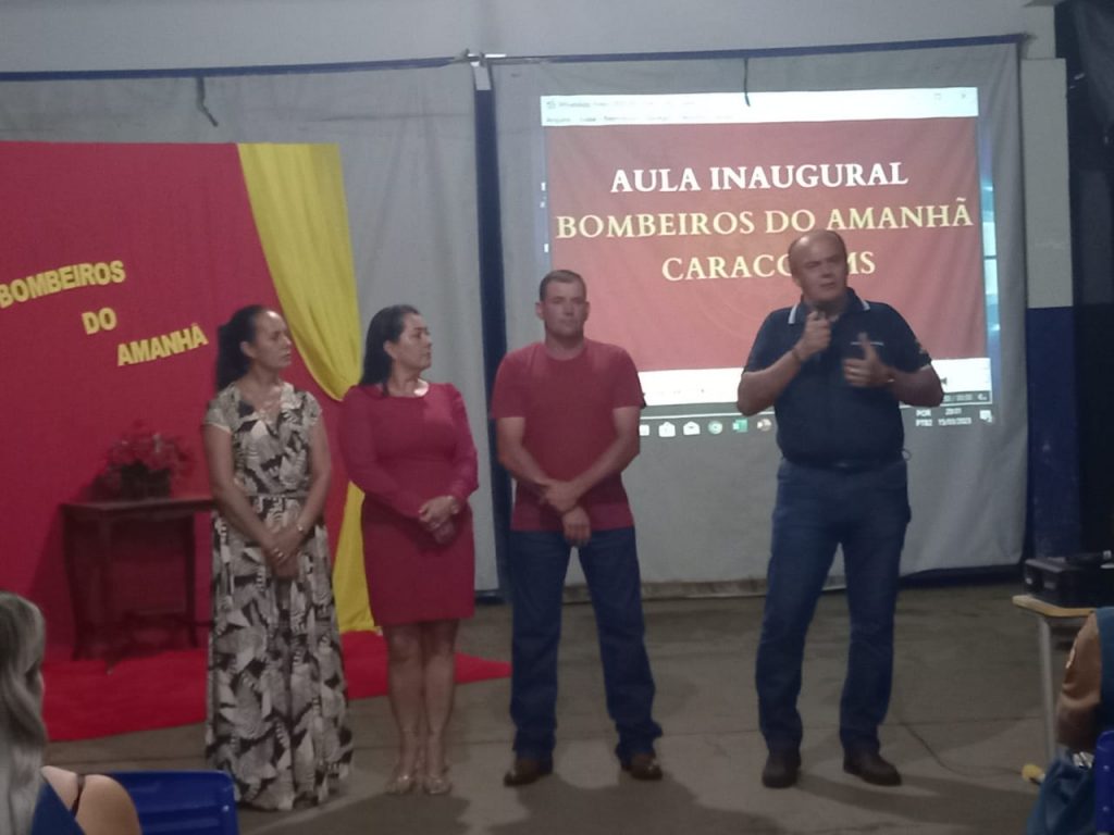 Prefeitura de Caracol adere ao programa Bombeiros do Amanhã com 40 estudantes