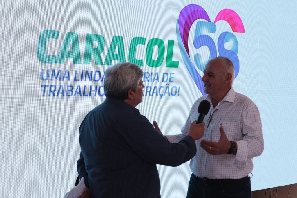 Prefeito de Caracol comemora sucesso da programação dos 58 anos do município