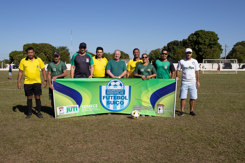 Primeira rodada do Campeonato Municipal de Futebol Suíço reúne grande público em Juti