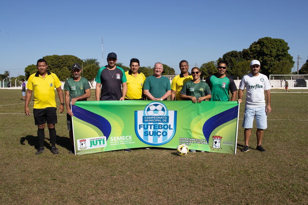 Primeira rodada do Campeonato Municipal de Futebol Suíço reúne grande público em Juti