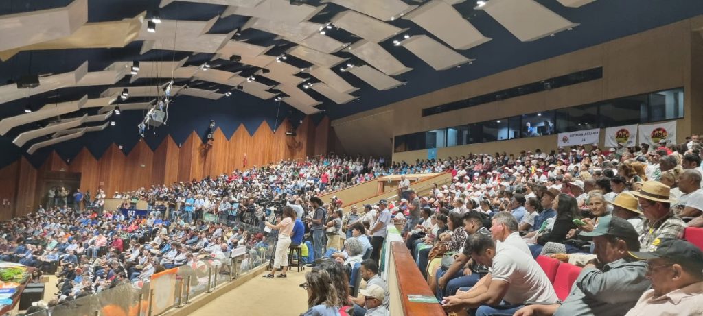 Valter Brito destaca a relevância da agricultura familiar em evento de lançamento do Plano Safra em Campo Grande