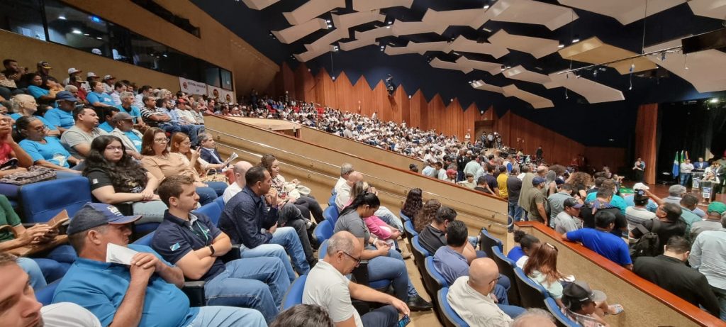 Valter Brito destaca a relevância da agricultura familiar em evento de lançamento do Plano Safra em Campo Grande