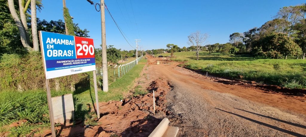 Prefeito Rogério visita diversas obras no município e anuncia competição de velocross