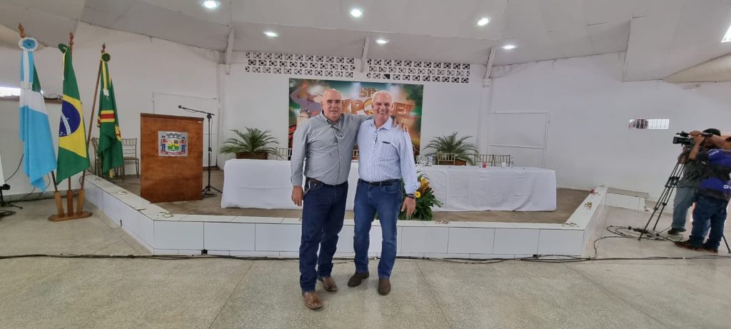 Prefeito Neco Pagliosa participa da abertura da 51ª Expobel