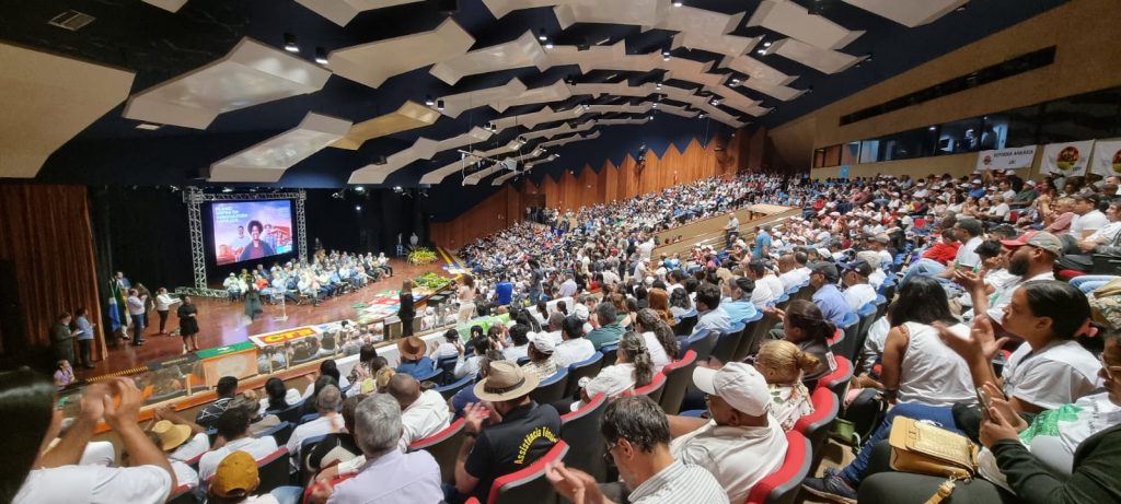 Valter Brito destaca a relevância da agricultura familiar em evento de lançamento do Plano Safra em Campo Grande