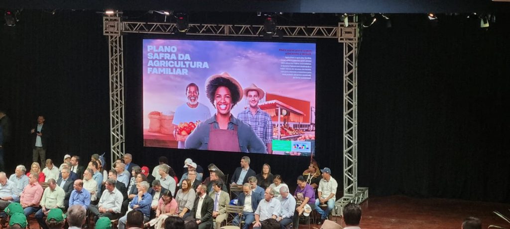 Valter Brito destaca a relevância da agricultura familiar em evento de lançamento do Plano Safra em Campo Grande