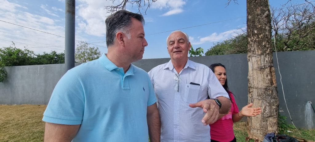 Pré-candidato a prefeito de Jardim Guilherme Monteiro participa de convenção do PSDB em Caracol