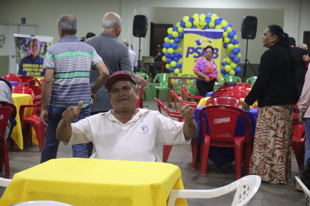 Em Juti, público comparece em massa para a filiação de Gilson Cruz no PSDB