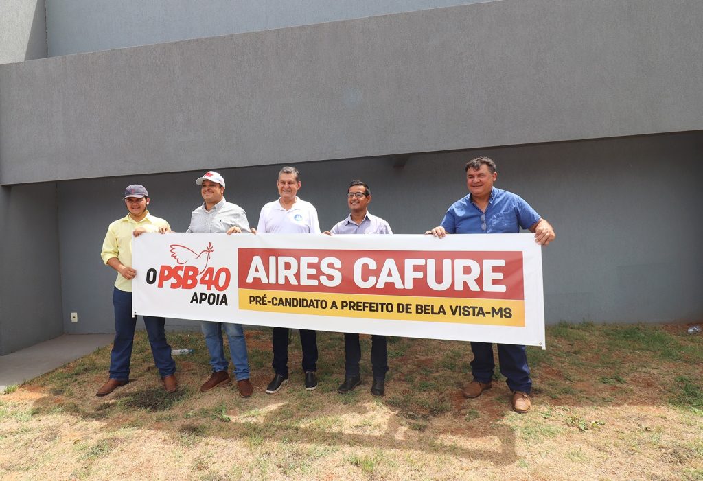 Reinaldo Azambuja diz: Aires Cafure está preparado para ser o próximo prefeito de Bela Vista 