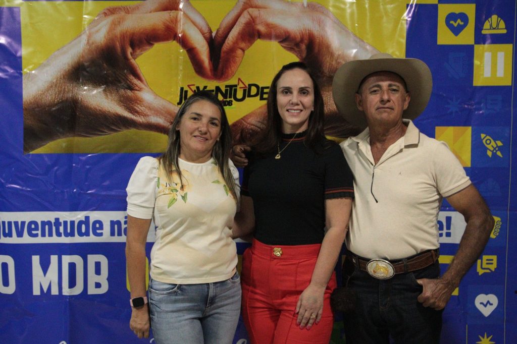 Juventude do MDB/MS realiza evento em Coronel Sapucaia em apoio à pré-candidatura de Najla Mariano