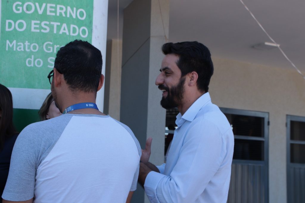 Pré-candidato a prefeito de Deodápolis, Jean da Saúde, acompanha agenda do Governador em Nova Andradina, Taquarussu e Batayporã