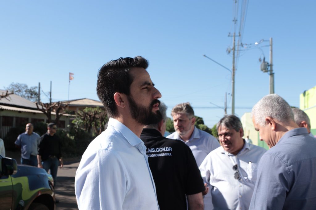 Pré-candidato a prefeito de Deodápolis, Jean da Saúde, acompanha agenda do Governador em Nova Andradina, Taquarussu e Batayporã