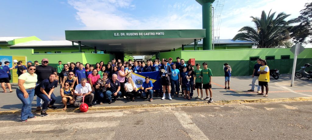 Seleção caracolense Sub 14 de Voleibol Masculino conquista segundo lugar nos Jogos Escolares de MS