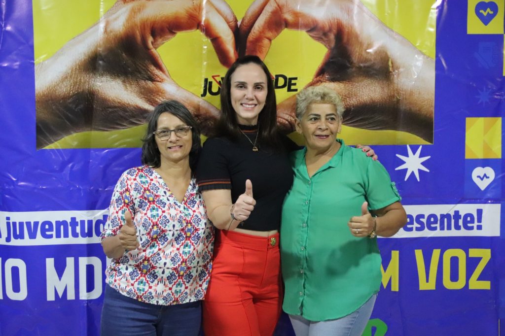 Juventude do MDB/MS realiza evento em Coronel Sapucaia em apoio à pré-candidatura de Najla Mariano