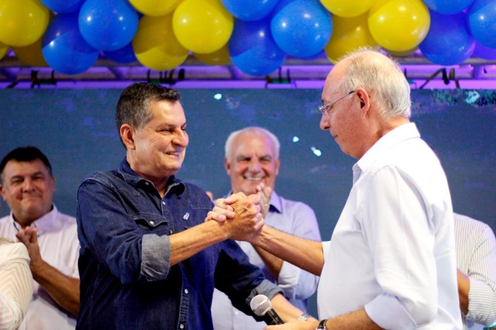 Aires Cafure demonstra força durante lançamento de sua pré-candidatura pelo PSDB