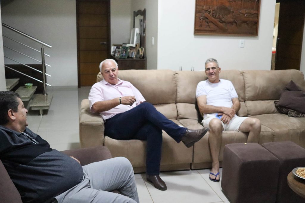 Neco Pagliosa recebe visita de amigos do Partido dos Trabalhadores de Caracol