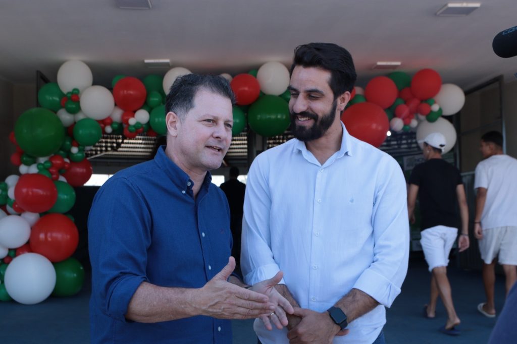 Pré-candidato a prefeito de Deodápolis, Jean da Saúde, acompanha agenda do Governador em Nova Andradina, Taquarussu e Batayporã