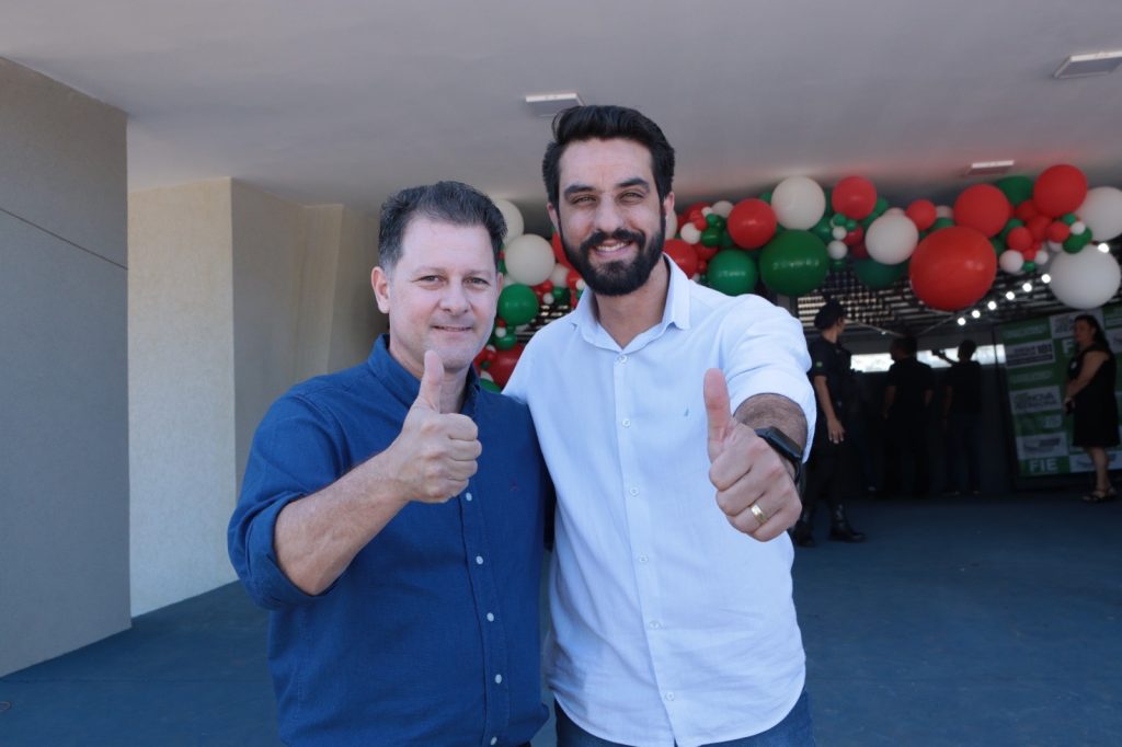 Pré-candidato a prefeito de Deodápolis, Jean da Saúde, acompanha agenda do Governador em Nova Andradina, Taquarussu e Batayporã